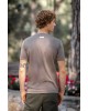 T-Shirt Rebel καφέ ΚΟΝΤΟΜΑΝΙΚΕΣ