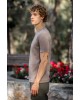T-Shirt Rebel καφέ ΚΟΝΤΟΜΑΝΙΚΕΣ