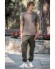 T-Shirt Rebel καφέ ΚΟΝΤΟΜΑΝΙΚΕΣ