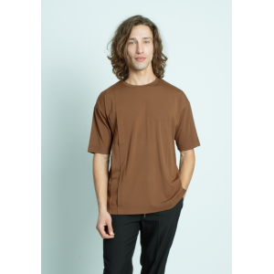 T-shirt Vittorio καφέ