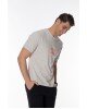T-shirt Franklin Marshall γκρι T-shirt Franklin Marshall γκρι
