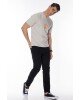 T-shirt Franklin Marshall γκρι T-shirt Franklin Marshall γκρι