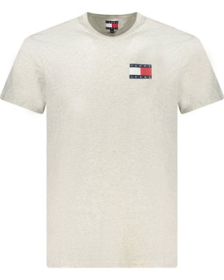 T-shirt Tommy Jeans γκρι ανοιχτό