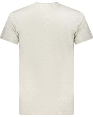 T-shirt Tommy Jeans γκρι ανοιχτό