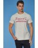 T-shirt SUPERDRY γκρι T-shirt SUPERDRY γκρι