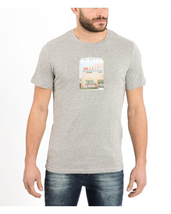 T-shirt Jack n Jones γκρί