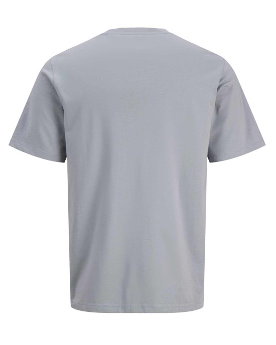 T-shirt Jack n Jones γκρι ΚΟΝΤΟΜΑΝΙΚΕΣ