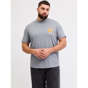 T-shirt Jack n Jones Plus Size γκρι