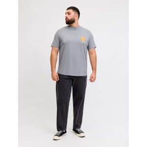 T-shirt Jack n Jones Plus Size γκρι
