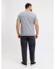 T-shirt Jack n Jones Plus Size γκρι ΚΟΝΤΟΜΑΝΙΚΕΣ