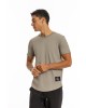 T-shirt Calvin Klein γκρι ΚΟΝΤΟΜΑΝΙΚΕΣ