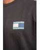 T-shirt Tommy Jeans γκρι ΚΟΝΤΟΜΑΝΙΚΕΣ