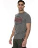 T-shirt SUPERDRY γκρι T-shirt SUPERDRY γκρι