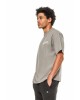 T-shirt Calvin Klein γκρι ΚΟΝΤΟΜΑΝΙΚΕΣ