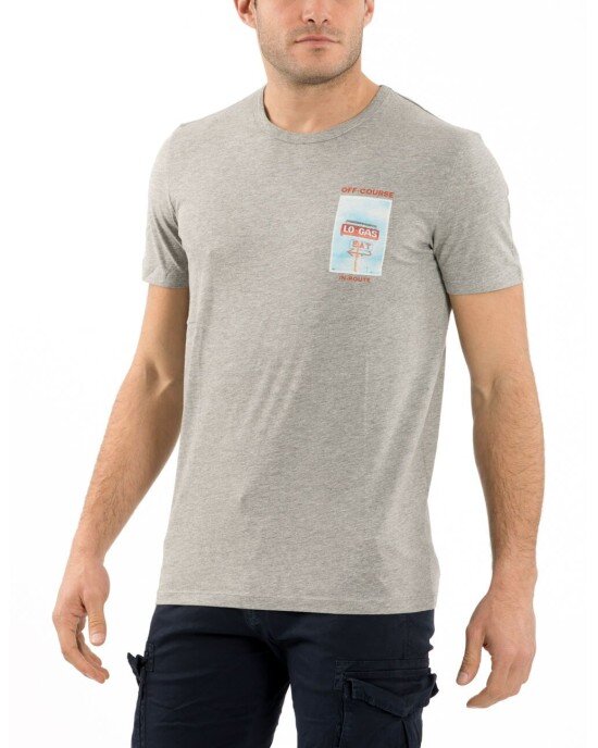 T-shirt Jack n Jones γκρί