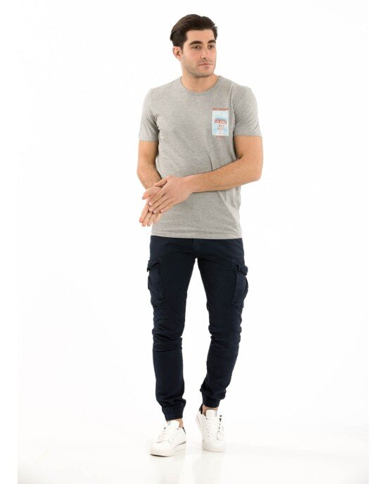 T-shirt Jack n Jones γκρί