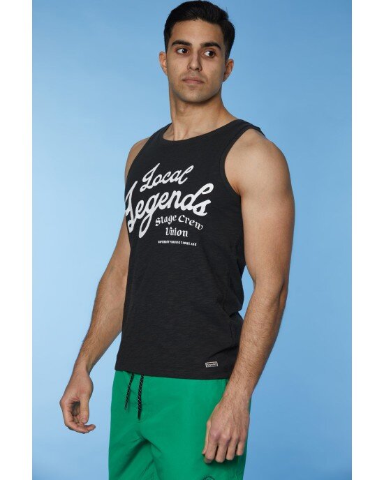 T-shirt Superdry Γκρι σκούρο T-shirt Superdry Γκρι σκούρο