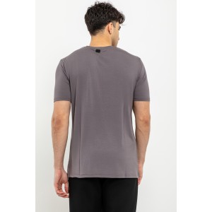 T-shirt Vittorio γκρι σκούρο T-shirt Vittorio γκρι σκούρο