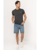 T-shirt Tommy Jeans γκρι σκούρο ΚΟΝΤΟΜΑΝΙΚΕΣ