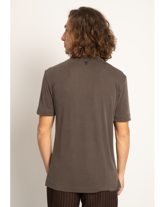 T-shirt Vittorio σκούρο γκρι ΚΟΝΤΟΜΑΝΙΚΕΣ