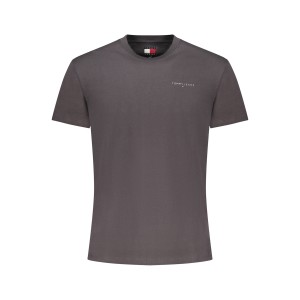 T-shirt Tommy Jeans γκρι σκούρο
