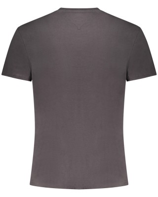 T-shirt Tommy Jeans γκρι σκούρο