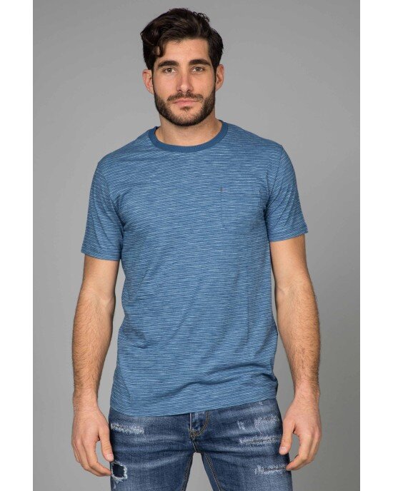 T-shirt Jack n Jones μπλε T-shirt Jack n Jones μπλε