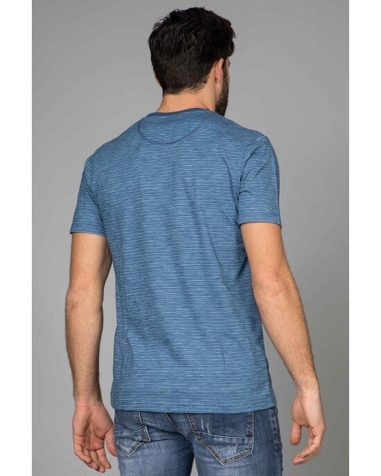T-shirt Jack n Jones μπλε T-shirt Jack n Jones μπλε