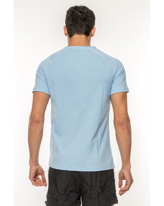 T-Shirt Boss γαλάζιο ΚΟΝΤΟΜΑΝΙΚΕΣ