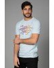 T-shirt Jack n Jones γαλάζιο T-shirt Jack n Jones γαλάζιο