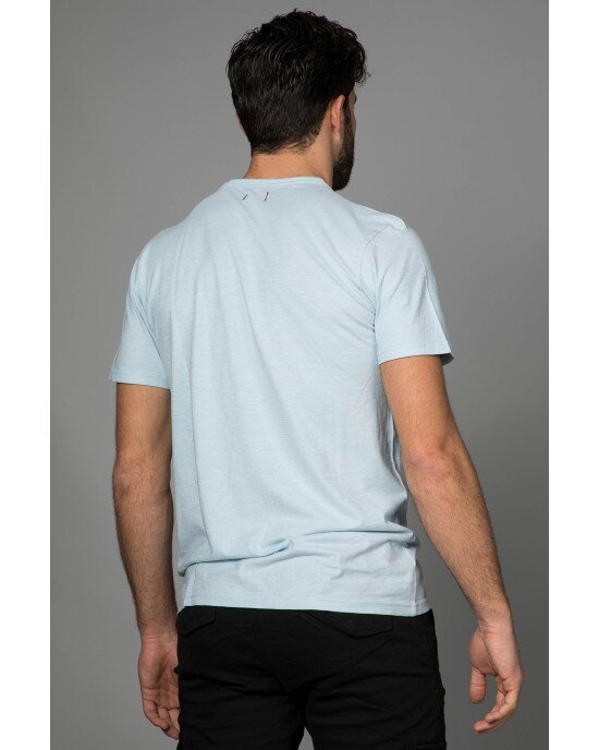T-shirt Jack n Jones γαλάζιο T-shirt Jack n Jones γαλάζιο