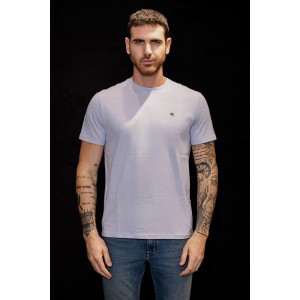 T-shirt Calvin Klein γαλάζιο