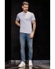 T-shirt Calvin Klein γαλάζιο ΚΟΝΤΟΜΑΝΙΚΕΣ