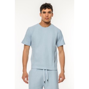 T-Shirt Boss γαλάζιο