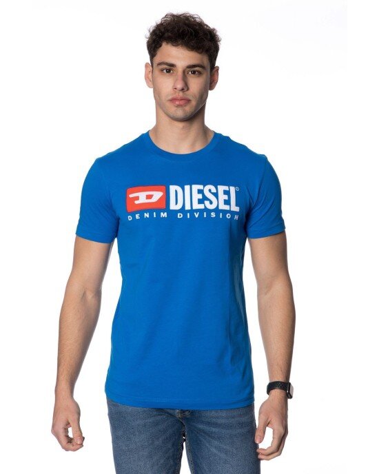 T-shirt Diesel μπλε T-shirt Diesel μπλε