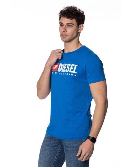 T-shirt Diesel μπλε T-shirt Diesel μπλε