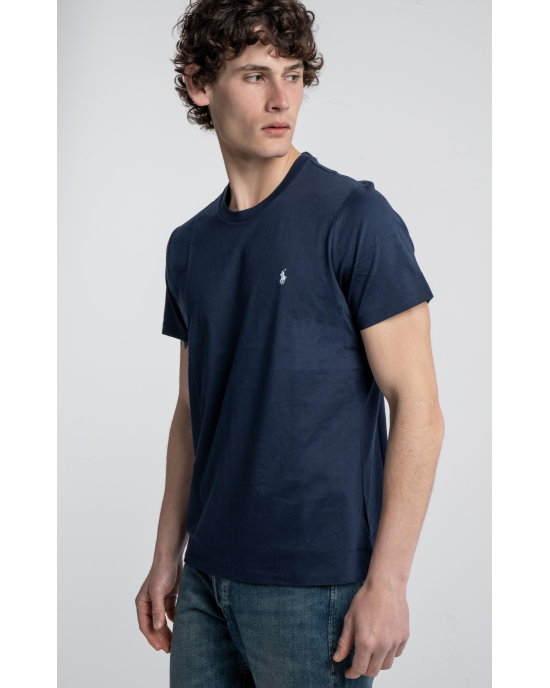 T-shirt Polo Ralph Lauren μπλε ΚΟΝΤΟΜΑΝΙΚΕΣ