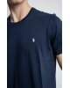T-shirt Polo Ralph Lauren μπλε ΚΟΝΤΟΜΑΝΙΚΕΣ