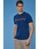 T-shirt SUPERDRY μπλε T-shirt SUPERDRY μπλε