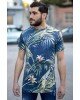 T-shirt Jack n Jones μπλε T-shirt Jack n Jones μπλε