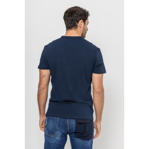 T-shirt Tommy Jeans μπλε T-shirt Tommy Jeans μπλε