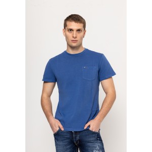 T-shirt Tommy Jeans μπλε