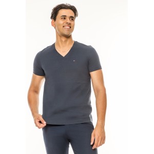 T-shirt Tommy Jeans μπλε T-shirt Tommy Jeans μπλε