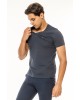 T-shirt Tommy Jeans μπλε ΚΟΝΤΟΜΑΝΙΚΕΣ