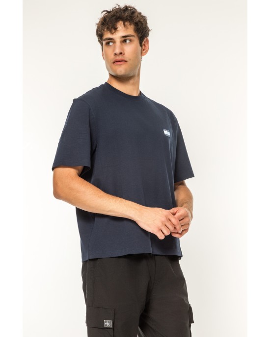 T-shirt Tommy Jeans μπλε ΚΟΝΤΟΜΑΝΙΚΕΣ