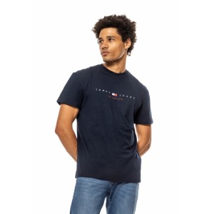 T-shirt Tommy Jeans μπλε T-shirt Tommy Jeans μπλε