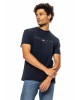 T-shirt Tommy Jeans μπλε ΚΟΝΤΟΜΑΝΙΚΕΣ