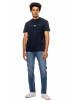 T-shirt Tommy Jeans μπλε ΚΟΝΤΟΜΑΝΙΚΕΣ