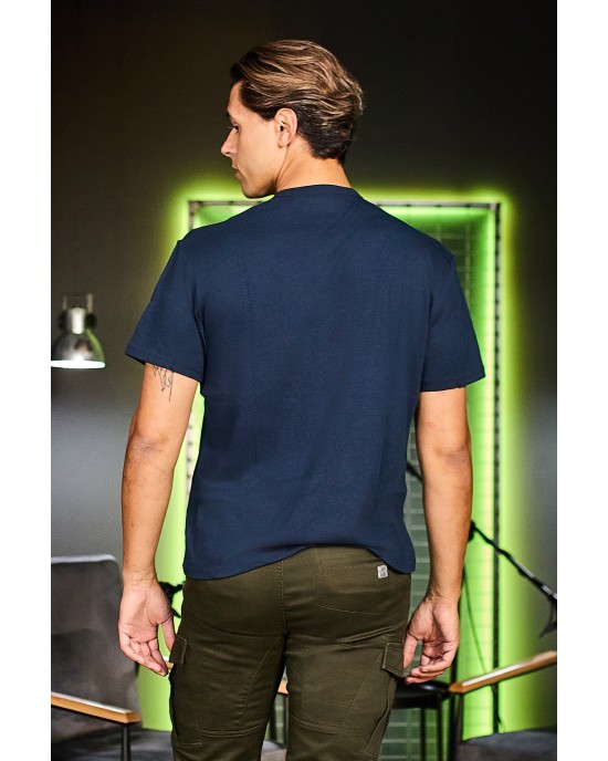 T-shirt Tommy Jeans μπλε ΚΟΝΤΟΜΑΝΙΚΕΣ