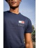 T-shirt Tommy Jeans μπλε ΚΟΝΤΟΜΑΝΙΚΕΣ